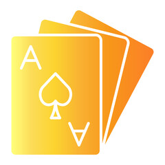 card games icon - obrazy, fototapety, plakaty