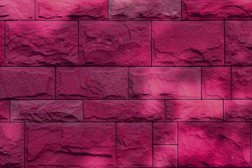 Burgundy Brick wall