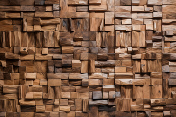 Brown wood texture. Abstract background. design of dark wood background. Generative AI