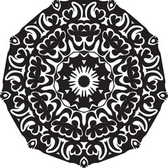 ornamental round lace ornament,round pattern