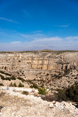 Special rock formations form sandstone in Turkiye