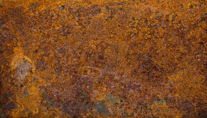 texture background of rusty iron metal sheet