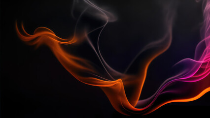 Abstract background illustration of a smoke color (Generative AI)