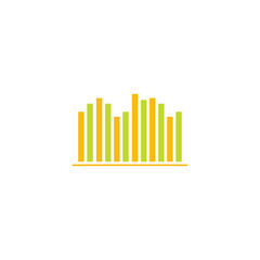 chart icon. business infographic icon, statistic and data financial chart