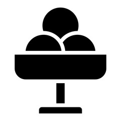 ice cream glyph 
