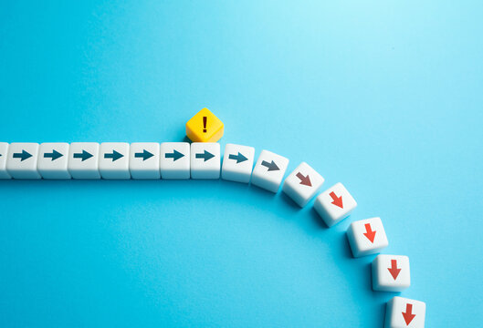 The thing that ruined everything. Unrecoverable problem. Failure and loss, crisis. A mistake leads to the collapse of progress. Consequences of a bad decision.