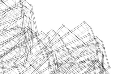 Concept city architecture vector illustration