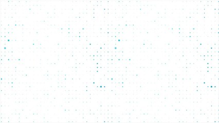 Bright blue small square dots abstract background. Seamless looping motion design. Video animation Ultra HD 4K 3840x2160 - Powered by Adobe