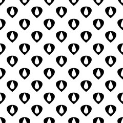 black and white seamless pattern leaf shaping pattern reapeated design art texture vector illustration