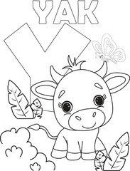 Alphabet Letter Coloring Page
