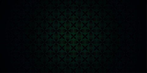 arabic motif green background	