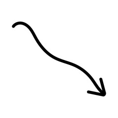 Abstract Line Arrow