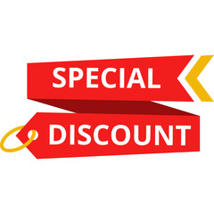 Sale promotion tag banner label