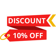 Sale promotion tag banner label