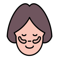 Dark Circles Line Color Icon