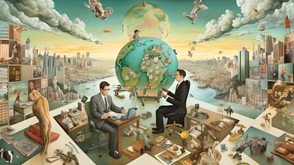 Arbeitsalltag auf der Welt