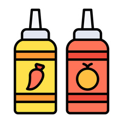 Sauce Line Color Icon