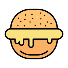 Choux Line Color Icon