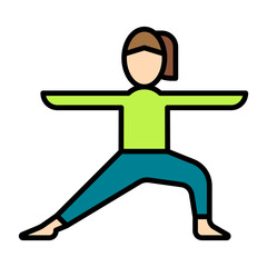 Female Line Color Icon