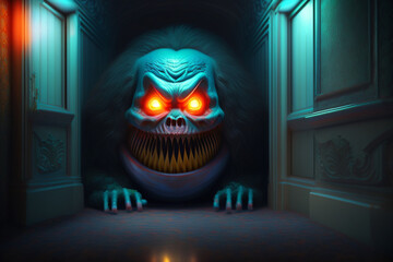 scary halloween ghost