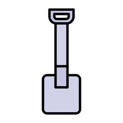 Shovel Line Color Icon