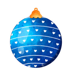 blue christmas balls