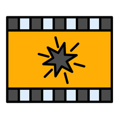 Fototapeta premium Special Effects Line Color Icon