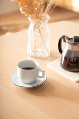 コーヒーカップ(ホワイト)-朝のイメージ / Coffee cup (white)-morning image