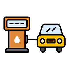 Refuel Line Color Icon