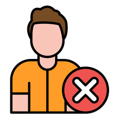 Disqualified Line Color Icon