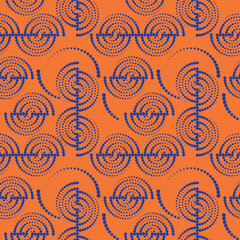 monochrome background with square and circle pattern vector design, technology theme, dimensional dotted flow in perspective, big data, nanotechnology.