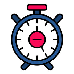 Remove Alarm Line Color Icon
