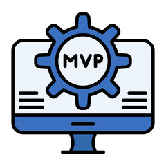 MVP Line Color Icon