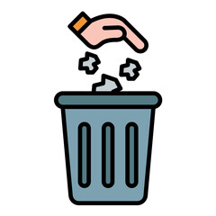 Litter Line Color Icon