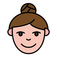 Beauty Treatment Line Color Icon