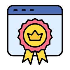 Premium Line Color Icon