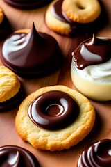 Ai Photography of Chocolate Cake 