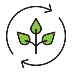 Agronomy Line Color Icon