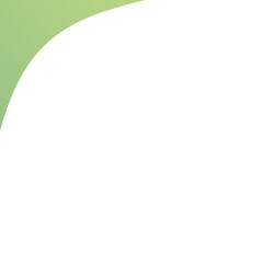 Obraz premium white frame and green corner