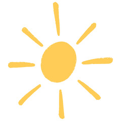 Hand-drawn Sun Doodle