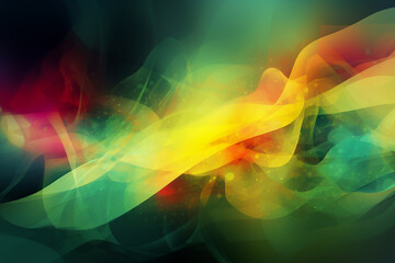 3D rendering abstract colorful background wallpaper or banner, visual shapes graphic elements
