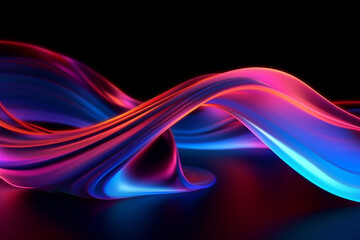 3D rendering abstract colorful background banner or wallpaper, visual graphic element