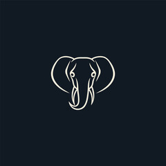 Elephant logo design vector illustration