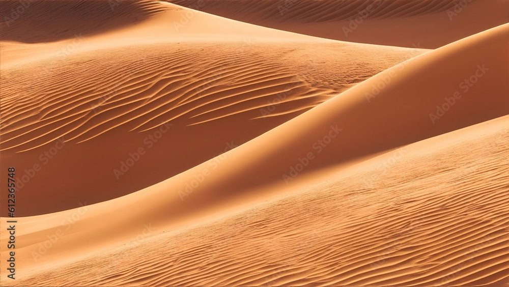 Wall mural beautiful abstract sand dunes texturen as background.