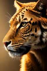 African leopard wildlife , animal face , felina motivation. Generative ai