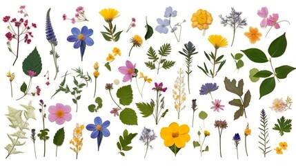 Fototapeta na wymiar Collection beautiful garden flowers, Roses, tulips, sunflowers, lavender, dhalia,Lilies, pansies, delphiniums, colorfull, photo, isolated, transparent background, top view, flat lay, AI generated