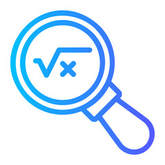 search gradient icon