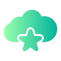 favourite gradient icon