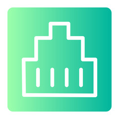 ethernet gradient icon