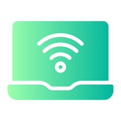 laptop gradient icon